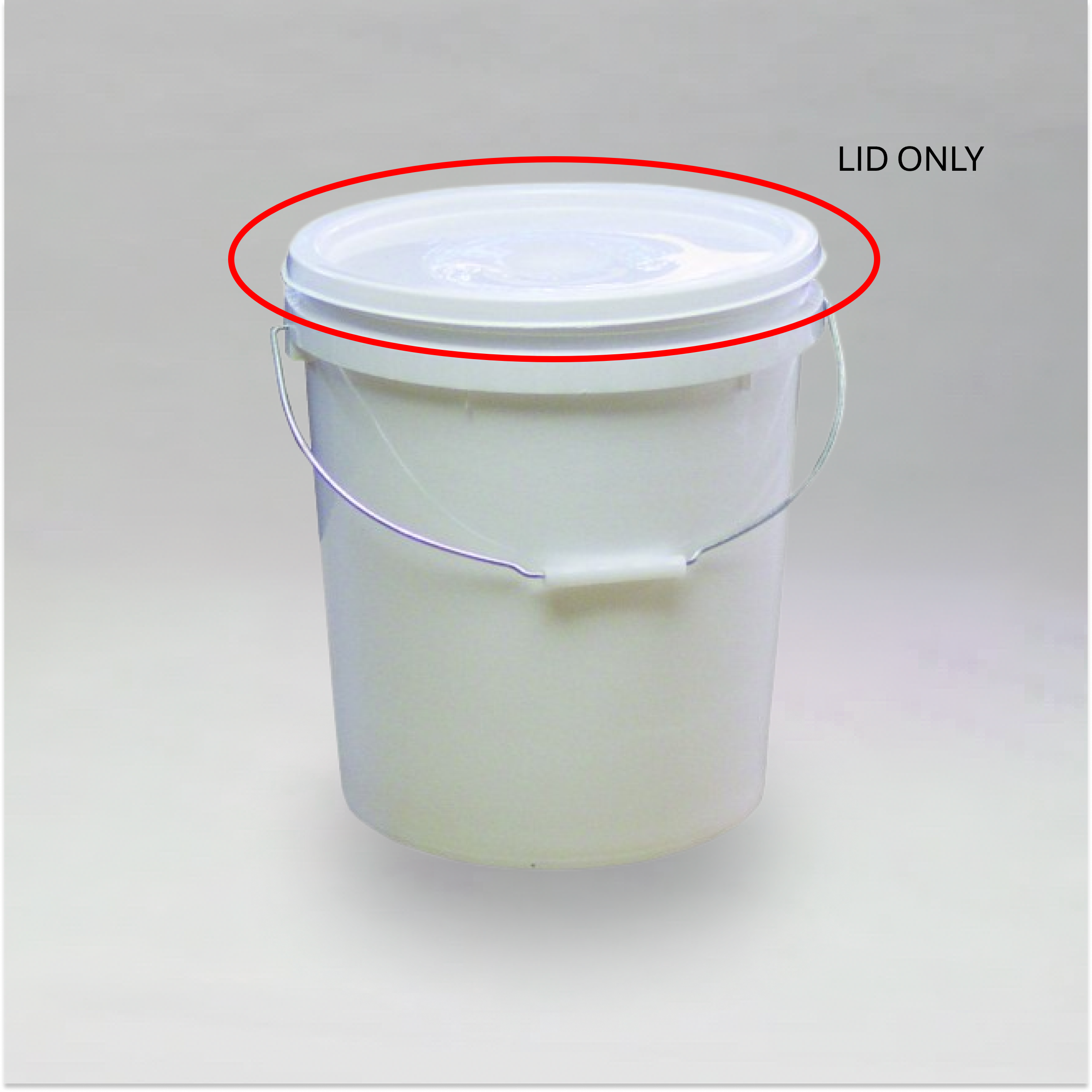 Round Pail & Lid 20L