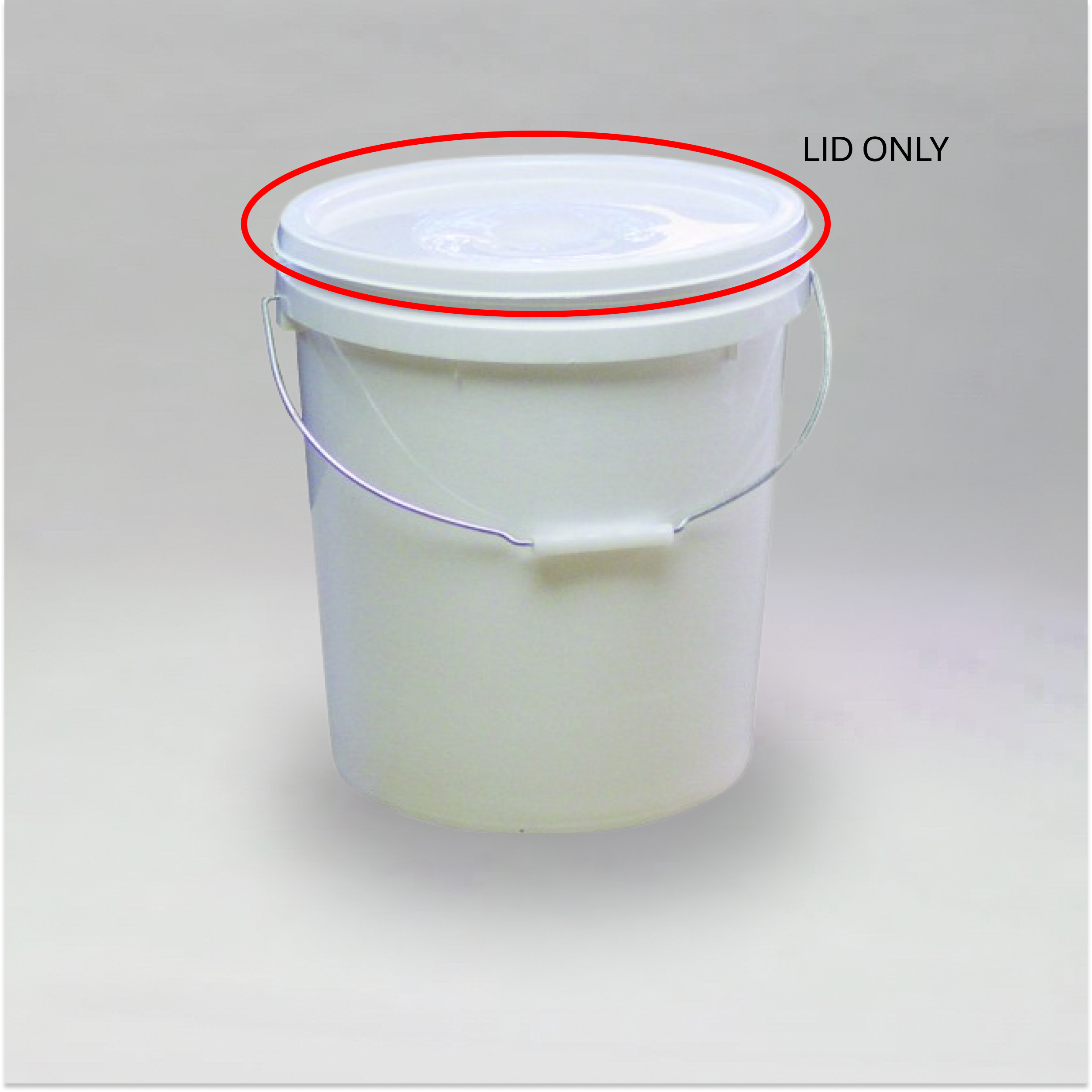 Round Pail & Lid 5L