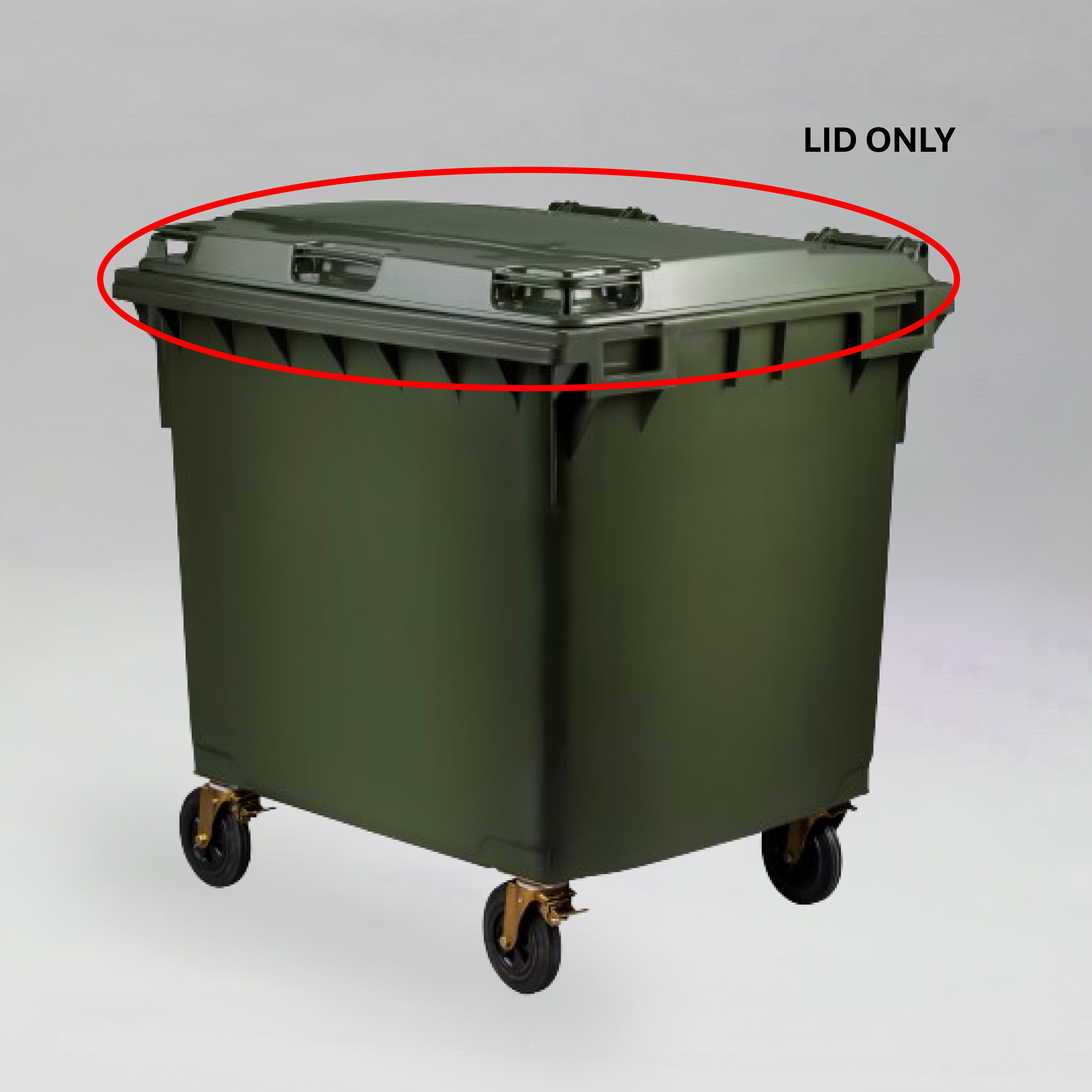 Wheelie Bin Lid 1100L