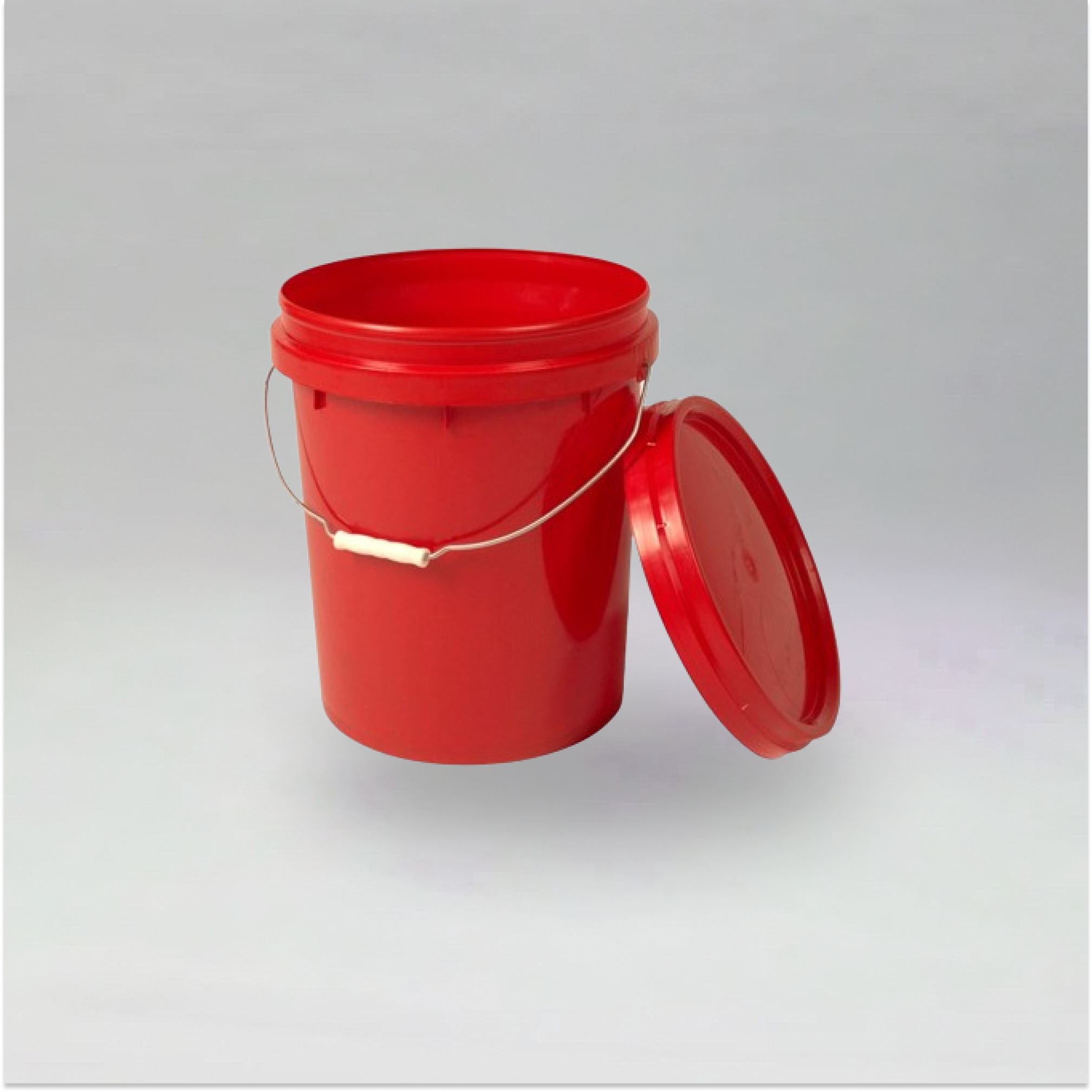 Round Pail & Lid 20L