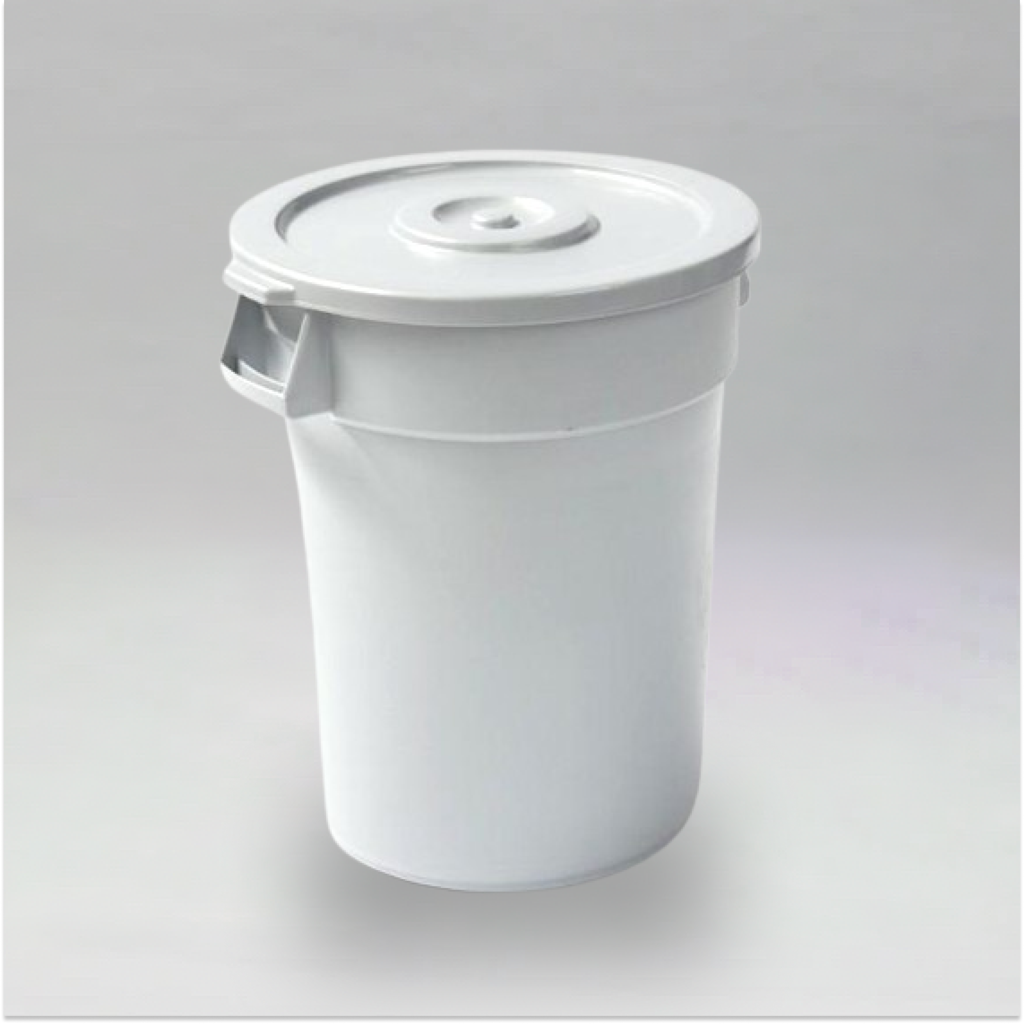 Round Storage Bin & Lid 100L