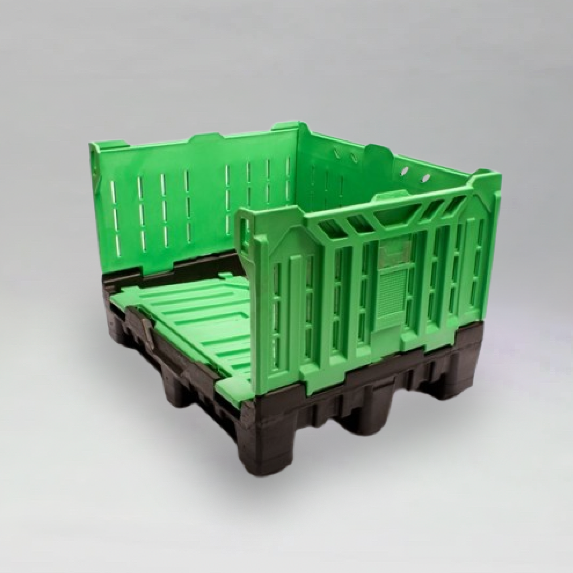 Heavy Duty Non-Vented Crate 735L