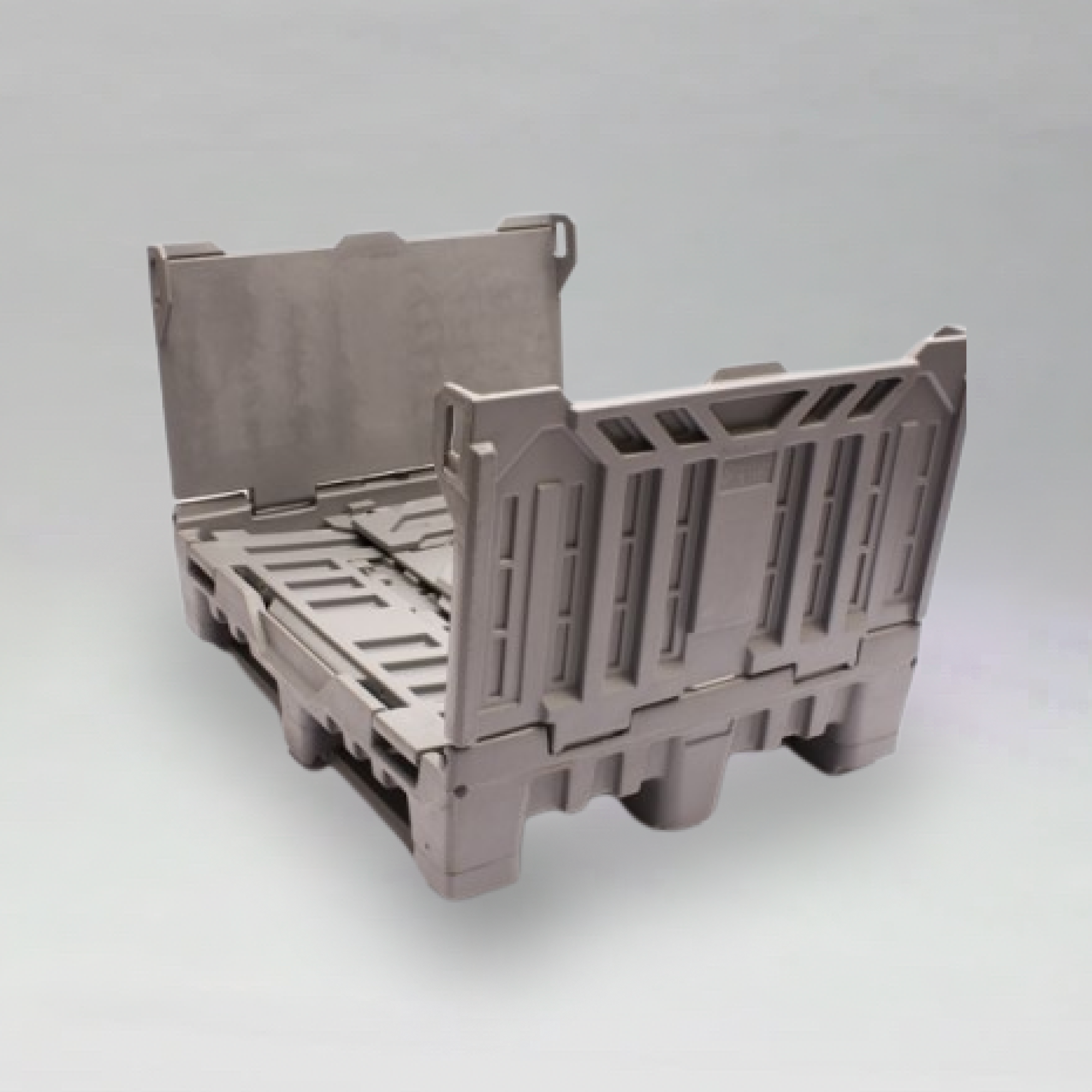 Heavy Duty Non-Vented Crate 735L