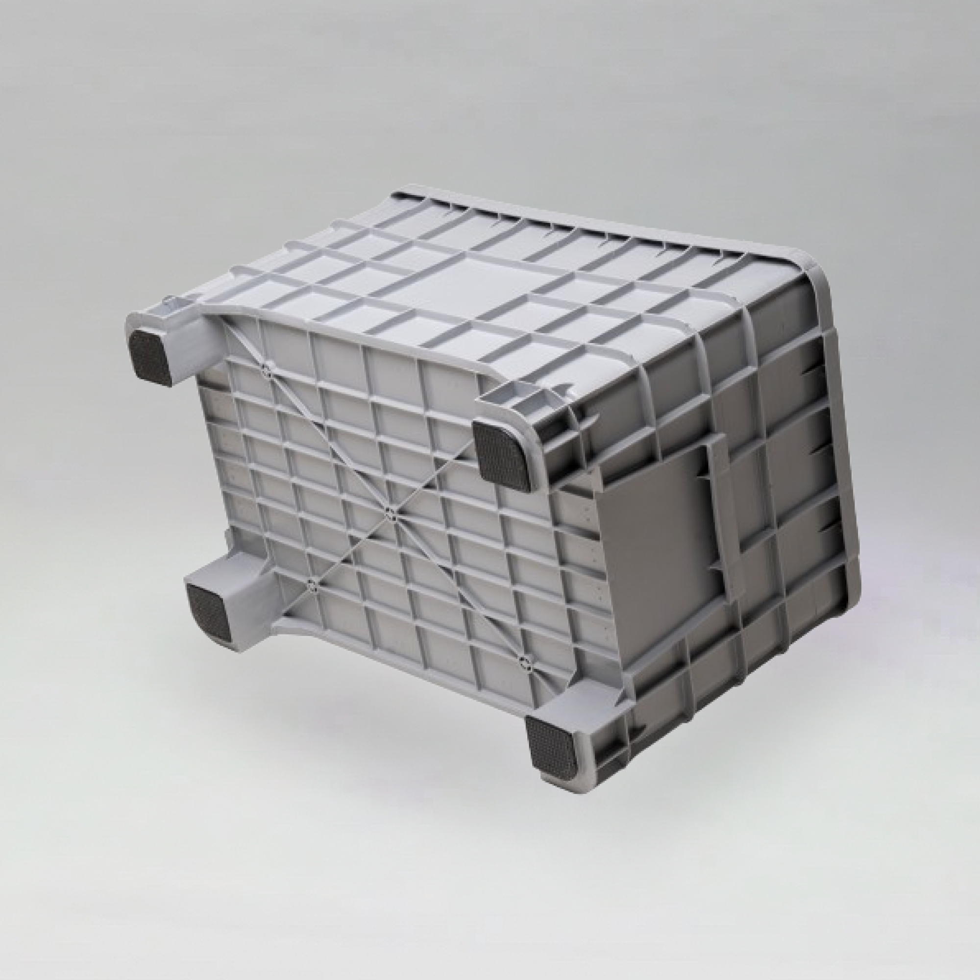AGRI BIN 300 - SOLID - LIGHT GREY - ITALY