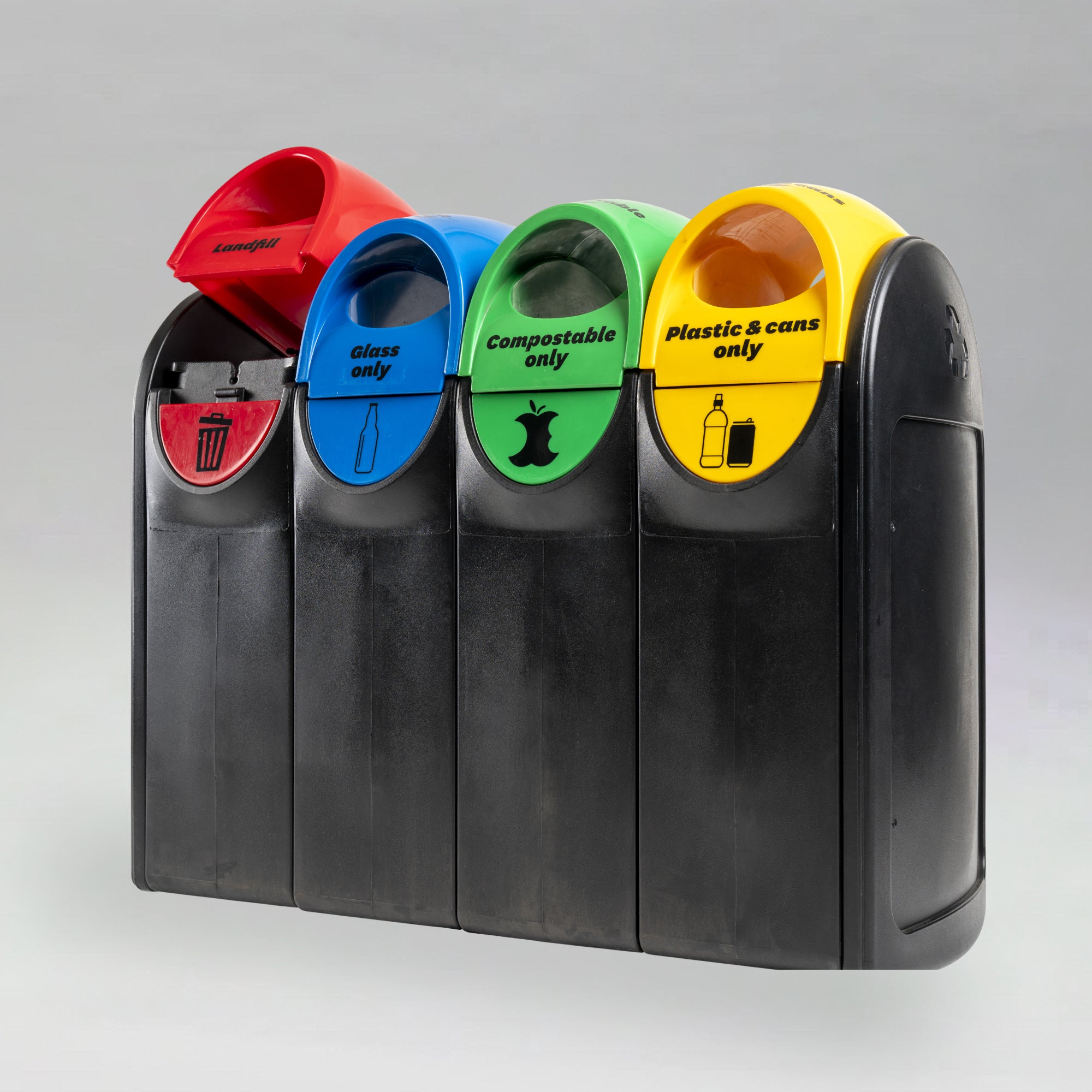 Forecourt Recycling Station - 4 Bay Unit