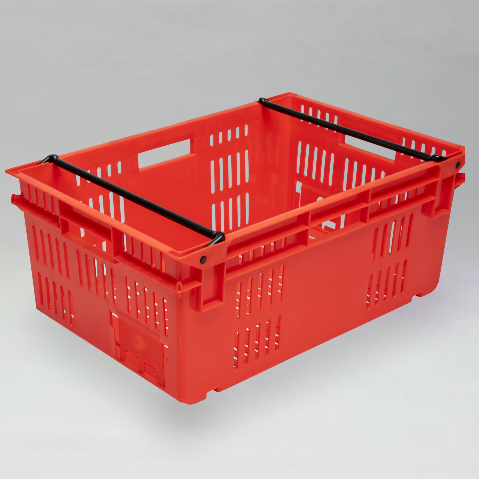 ProCrate 47 Swing Bar Nesting Produce Crate 47L.  ON SPECIAL 20% OFF THIS MONTH ONLY