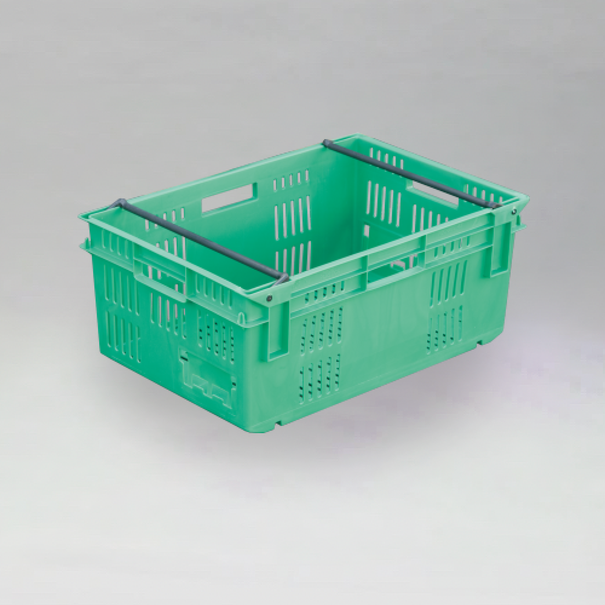ProCrate 47 Swing Bar Nesting Produce Crate 47L.  ON SPECIAL 20% OFF THIS MONTH ONLY