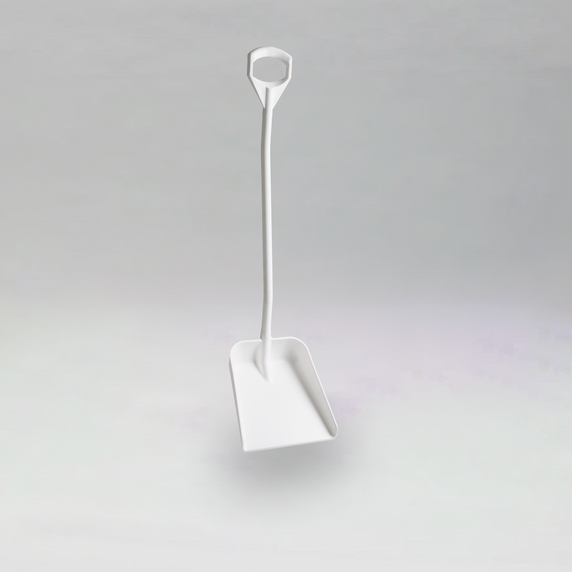 Food Safe Shovel - Long Ergonomic Handle (White and Blue stocked others colours available on order)