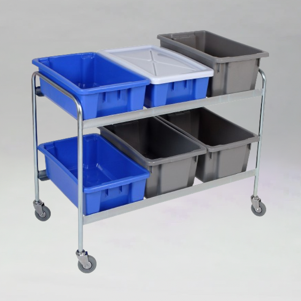 Six Crate Picking Trolley